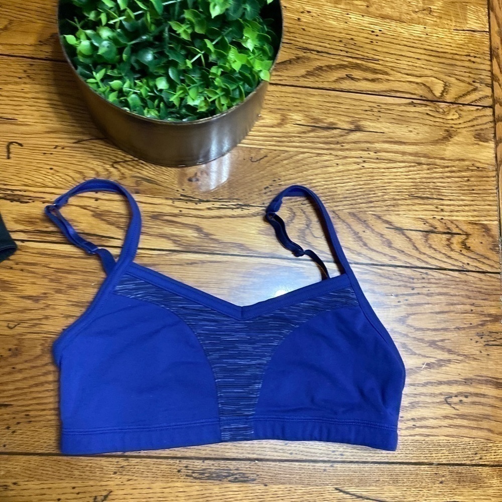 LUCY Women’s Everyday Bra Size XS Blue Black